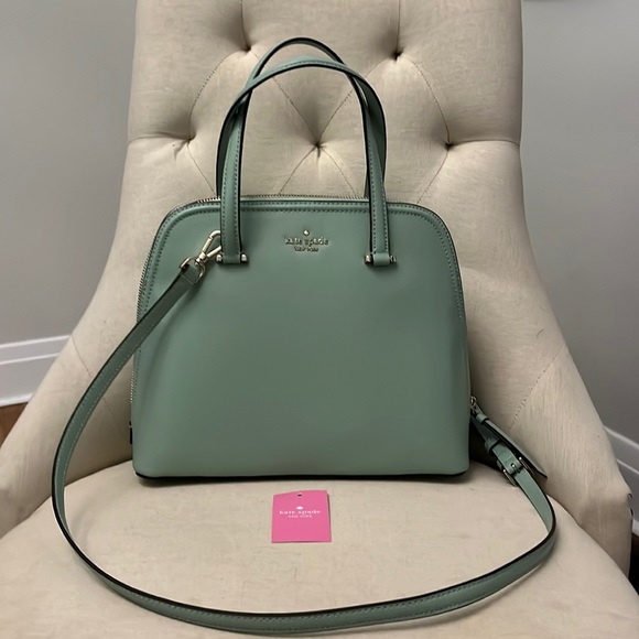 kate spade Handbags - Kate Spade Patterson Street Dome Satchel Crossbody Spring meadow